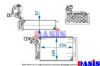 PORSC 91157392900 Evaporator, air conditioning
